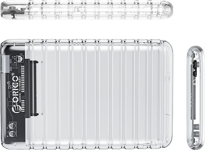 Image du produit Orico 2139U3-V1 2,5" HDD/SSD USB Micro-B 5Gb/s Festplattenlaufwerk - Transparent (2.5")
