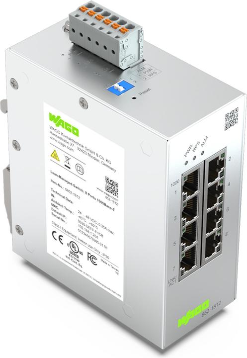 Wago Lean Managed Switch (8 Ports)