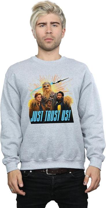 Immagine prodotto Star Wars Solo Just Trust Us Felpa Uomo (M)