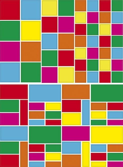 Image du produit Maildor Géométriques, Sach 60pl 16x21cm, Assortiment - Multicolore