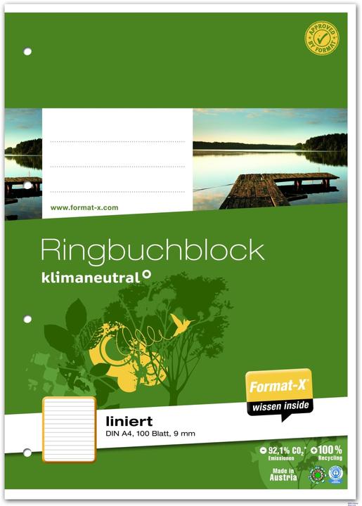 Actual product image Format-x Ring binder (A4, Lined)