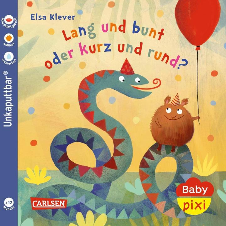 Actual product image Baby Pixi (unkaputtbar) 130: Lang und bunt, kurz und rund (German)