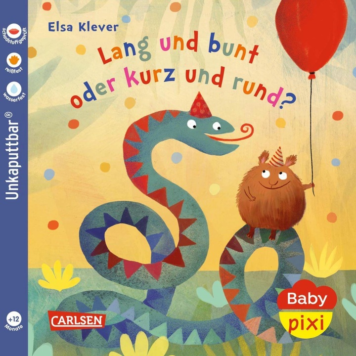 Actual product image Baby Pixi (unkaputtbar) 130: Lang und bunt, kurz und rund (German)
