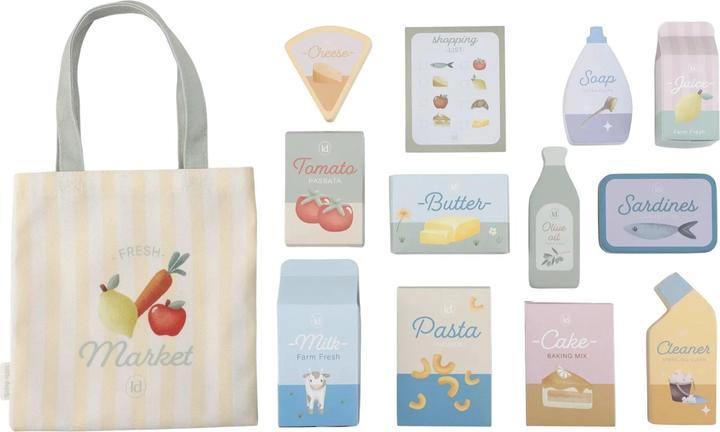 Immagine prodotto Little Dutch Einkaufswagen Mint aus Holz