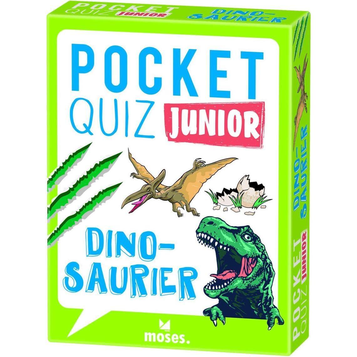 Moses Pocket Quiz junior Dinosaurier (Deutsch)
