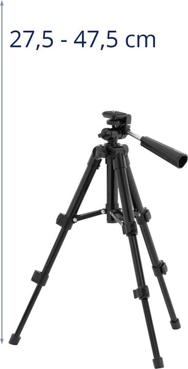 Actual product image Steinberg Tripod - 276-474 mm - thread 1/4" (Metal)