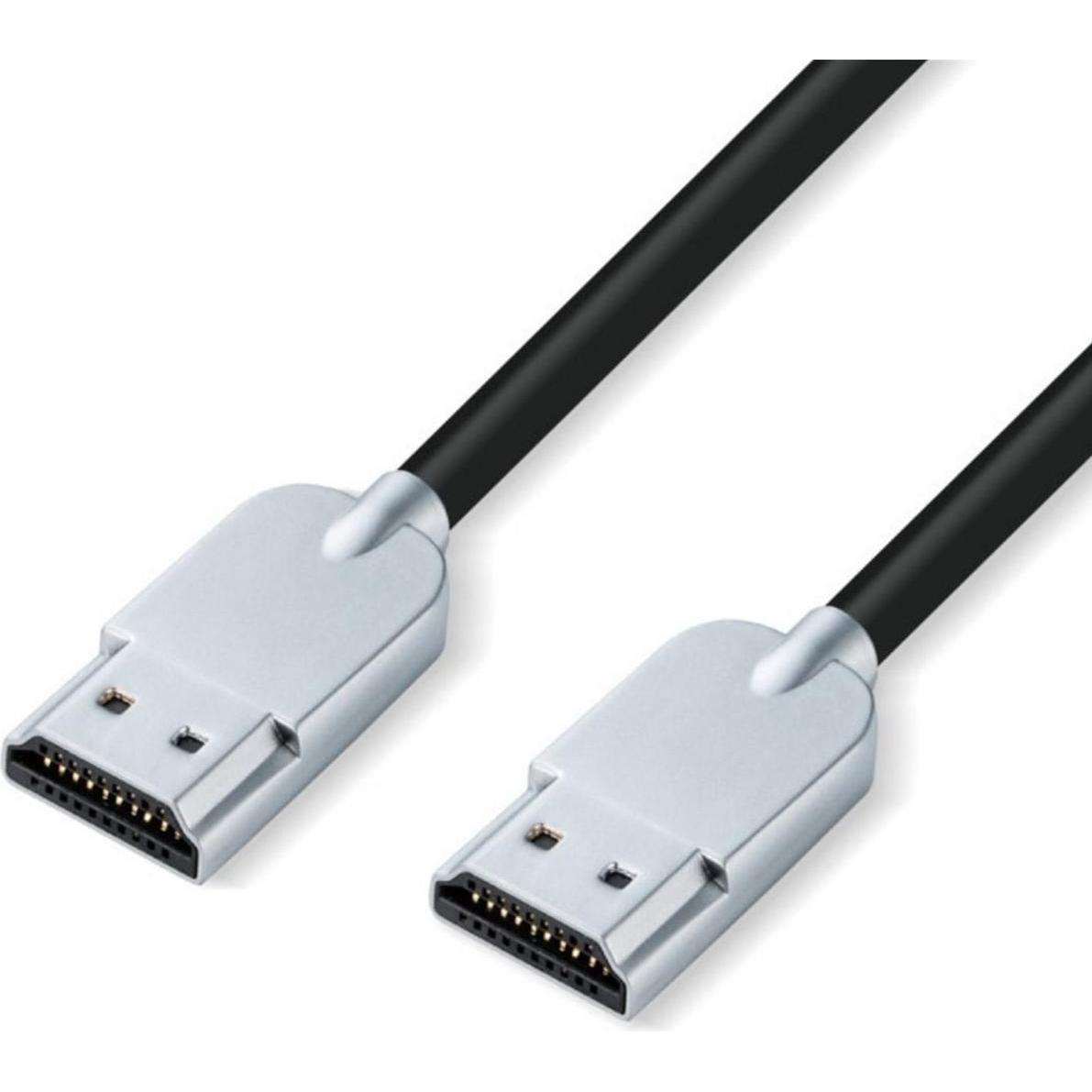 Thumbnail - MicroConnect 4K HDMI Cable Super Slim 0.5m (0.50 m, HDMI), Video Kabel