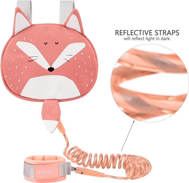 Produktbild Only-Bags.Store Tier-Kleinkind-Rucksack mit Sicherheitsleinen, Mini-Tasche mit Sicherheitsleine für Kinder