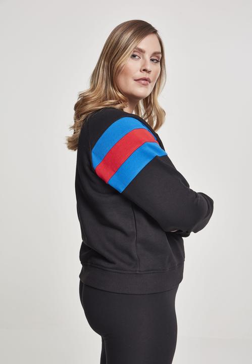 Immagine prodotto Urban Classics Girocollo con maniche a strisce da donna (5XL)