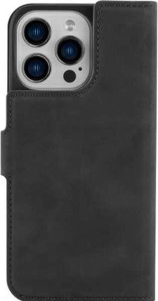 Actual product image Just in Case Pu-Leather Premium Book Case Black Apple iPhone 16 Pro (Apple iPhone 16 Pro)