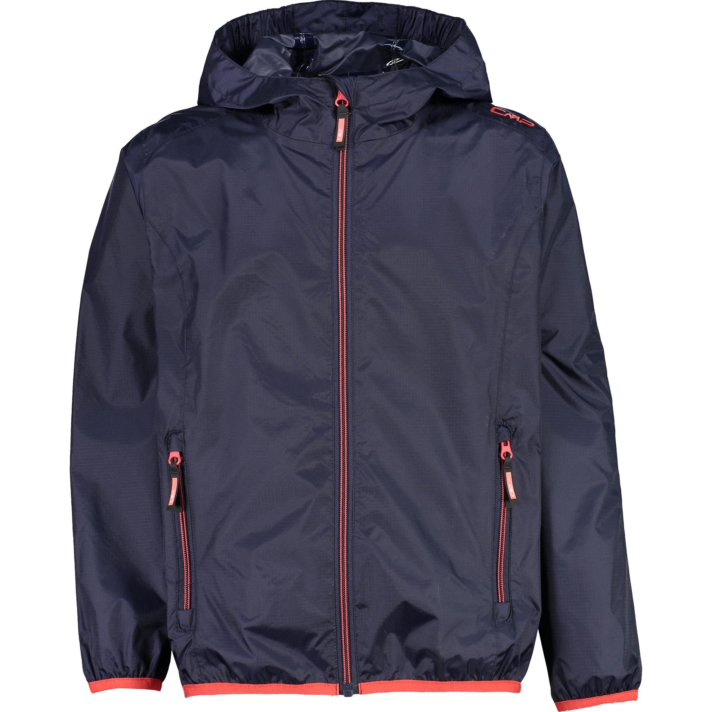 CMP Campagnolo, Mädchen, Jacke, Girls Fix Hoodie (176), Blau, 176