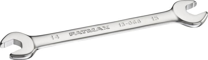Produktbild Stanley FatMax Doppel-Maulschlüssel FMMT13068-0 (14 x 15 mm, 15 degree gekröpft, mit Anti-Rutsch-Pro (15 mm)