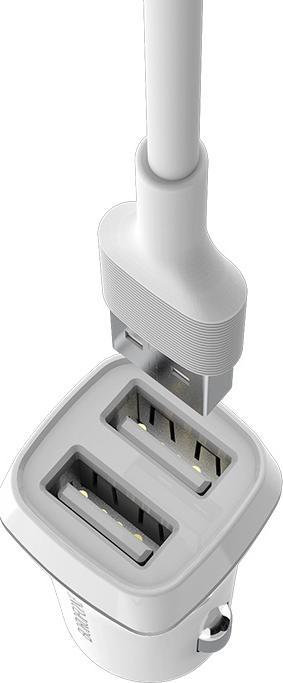 Immagine prodotto Borofone 2x spina USB-A 2.4 A (BFO-BZ2-LW)