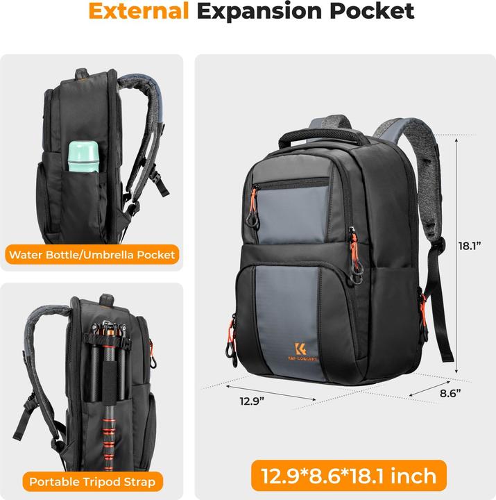 Actual product image K&F Concept Nature Wander 09 (Photo backpack, 25 l)
