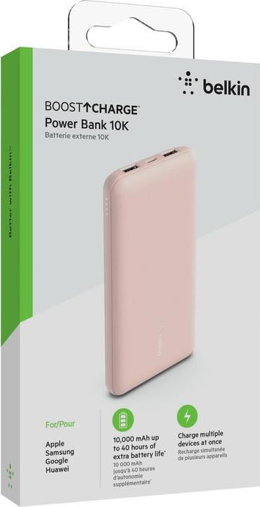 Image du produit Belkin BoostCharge (10000 mAh, 15 W, 37.37 Wh)