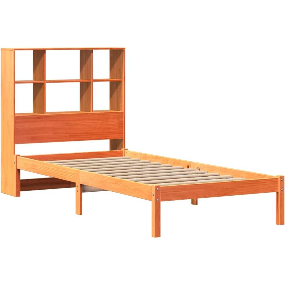 Thumbnail - VidaXL, Bett, Bett mit Regal ohne Matratze (90 x 190 cm)