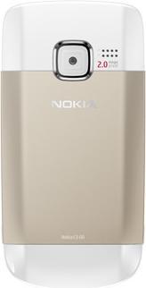 Image du produit Nokia C3-00 - Allemand QWERTZ - Blanc doré (2.40", 2 Mpx)
