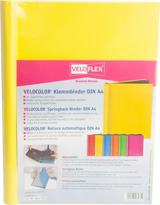Actual product image Veloflex VELOCOLOR ring binder (A4, 1 x)