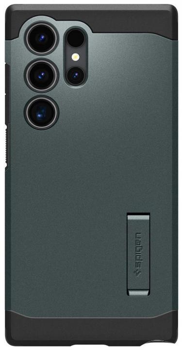 Actual product image Spigen Tough Armor S928 zielony/abyss green ACS07302 (Samsung Galaxy S24 Ultra)