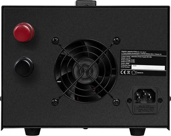 Actual product image Stamos Laboratory Power Supply - 0-30 V - 0-20 A DC - 600 W