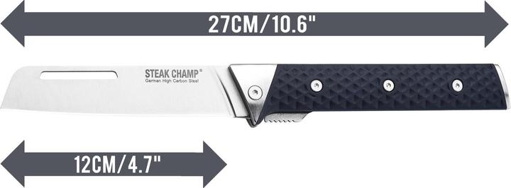 Immagine prodotto Steakchamp Coltello da cucina Folder 12 cm (12 cm)