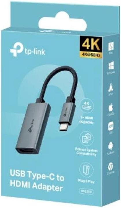 Produktbild TP-Link USB TYP-C ZU HDMI ADAPTER 1X USB-C 1X HDMI 4K 60HZ (USB-C)