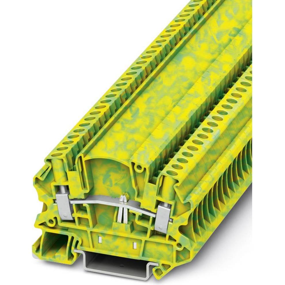 Phoenix Contact UTMED 4-PE, Cavo + Spina elettrica, Verde, Giallo