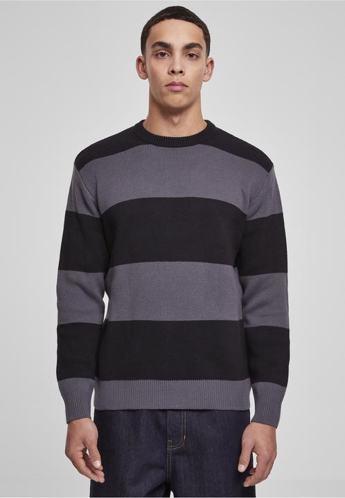 Produktbild Urban Classics Heavy Oversized Striped Sweatshirt (M)