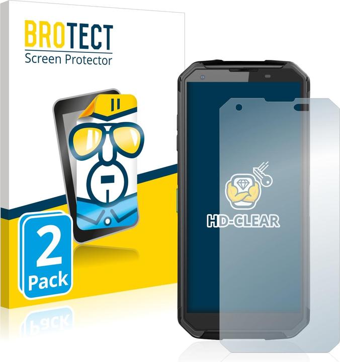 Immagine prodotto BROTECT Pellicola Trasparente (2 Pezzo/i, Blackview BV9500 Plus)