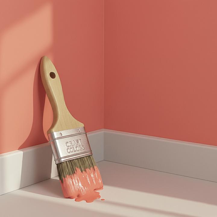 Actual product image Craft Colors Wall colour noble matt (Flamingo No. 422, 5 l)