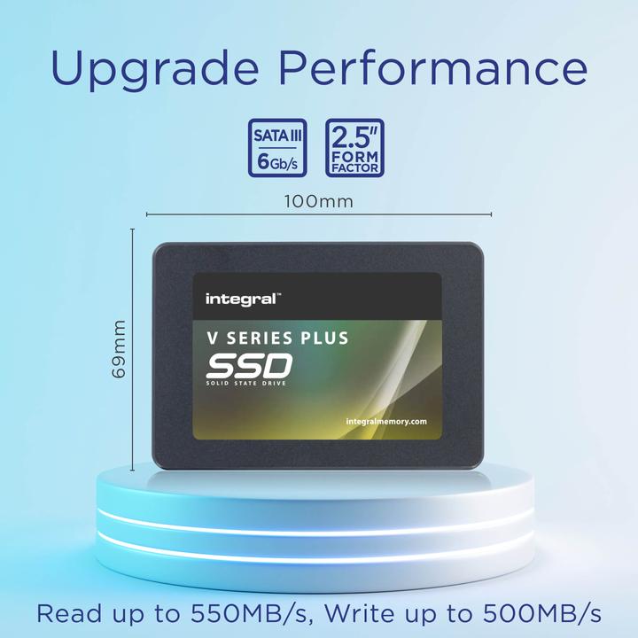 Productafbeelding DISQUE SSD INTEGRALE V-SERIE PLUS V2 256GO - S-ATA 2.5 (256 GB, 2.5")