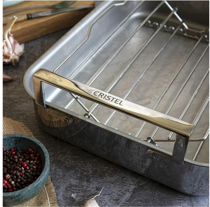Produktbild Cristel Auflaufform Roaster Silber