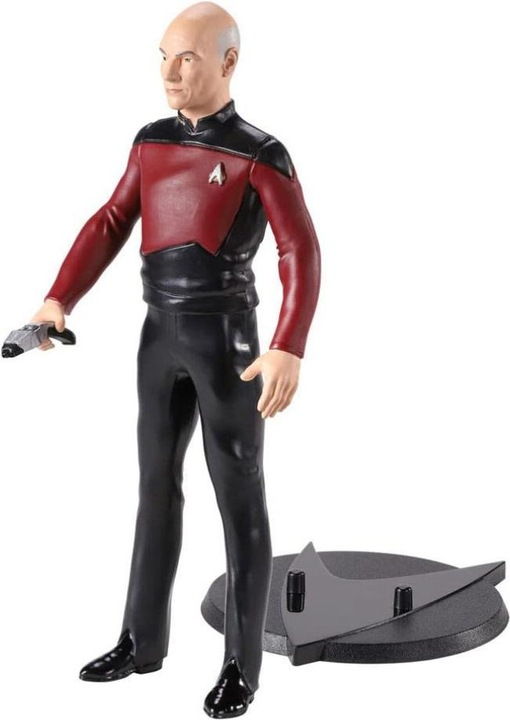 Produktbild Noble Collection Star Trek: The Next Generation figurine flexible Bendyfigs Capt. Picard 19 cm