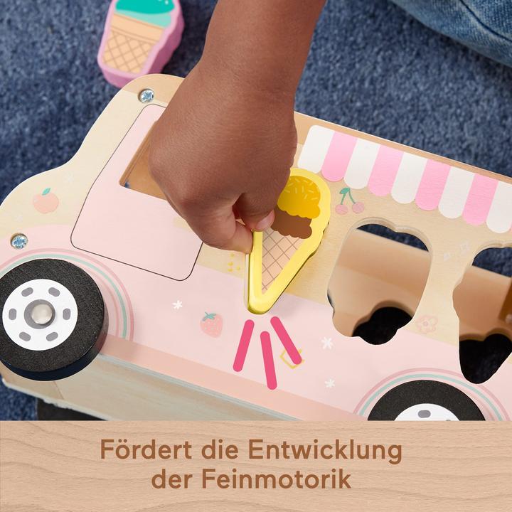 Produktbild Fisher-Price ZuckersÃ¼ÃŸer Holz-Eiswagen