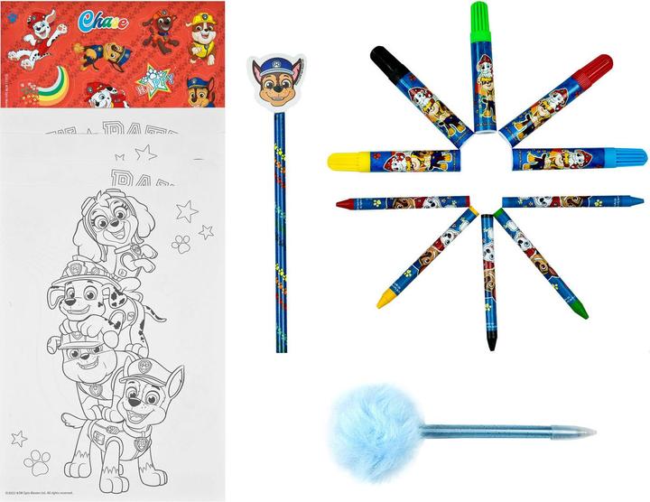 Actual product image Paw Patrol Backpack filled