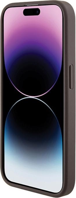 Immagine prodotto Guess GUHCP15LPGS4TDW iPhone 15 Pro 6.1" brązowy/marrone custodia rigida Grip Stand 4G Triangle Strass (Apple iPhone 15 Pro)