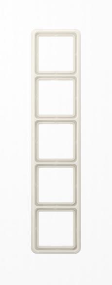 Actual product image JUNG Mounting frame 5f ws glz CD / CD 500 Kst CD585WUW