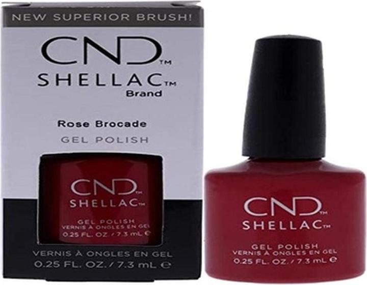 Immagine prodotto CND Shellac - Color Coat Rose Brocade (Broccato rosa, Vernice UV gel)