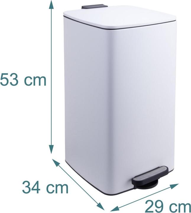 Actual product image Relaxdays pedal bin (30 l)