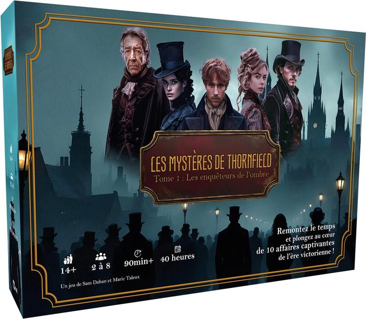 HutoPi Familienspiel Die Geheimnisse von Thornfield: Band 1 (French, 2 - 8 Players)
