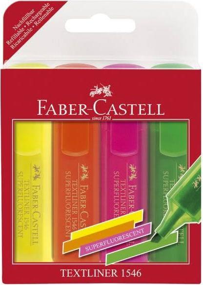 Produktbild Faber-Castell Textliner, 8er Etui fluorescent (8 x)