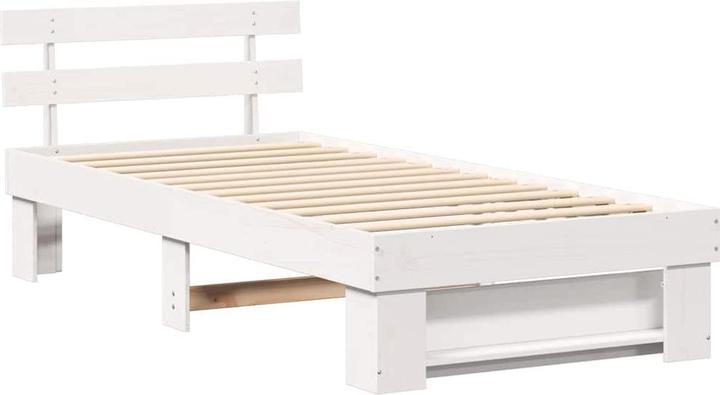Actual product image vidaXL Platform bed (100 x 200 cm)