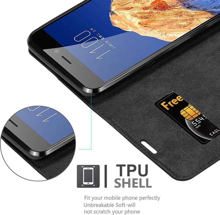 Actual product image Cadorabo Book Invisible Magnet Cover (ZTE Nubia N1)