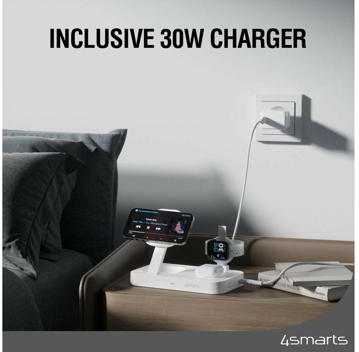 Actual product image 4smarts Wireless Charger Qi2 (15 W)