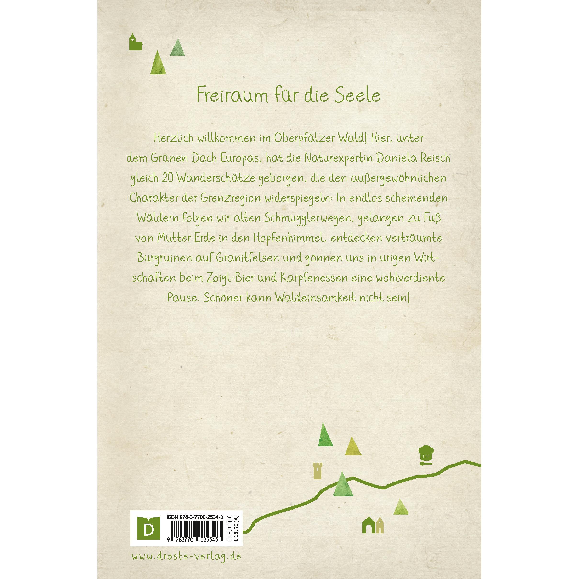 Thumbnail - Oberpfälzer Wald. Wandern für die Seele, Ratgeber von Daniela Reisch
