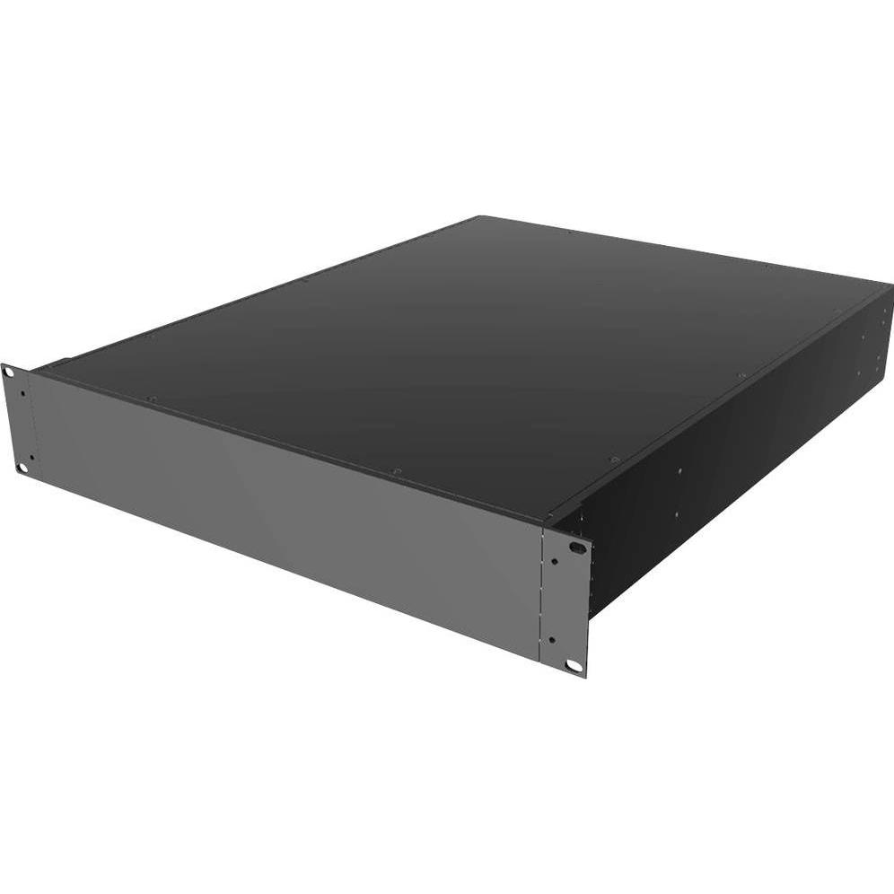 Hammond Aluminium-Gehäuse für Rackmontage/Schreibtischplatte, 2 HE, 560 mm tief, Server Barebone