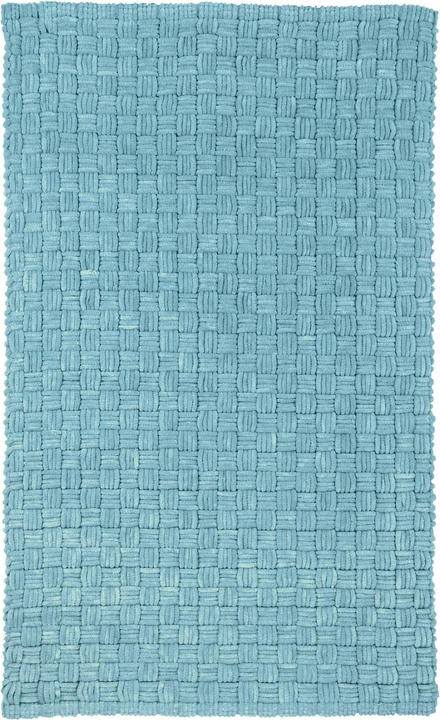 Actual product image Kleine Wolke Matino bath rug 60 x 100 cm, turquoise (60 x 100 cm)
