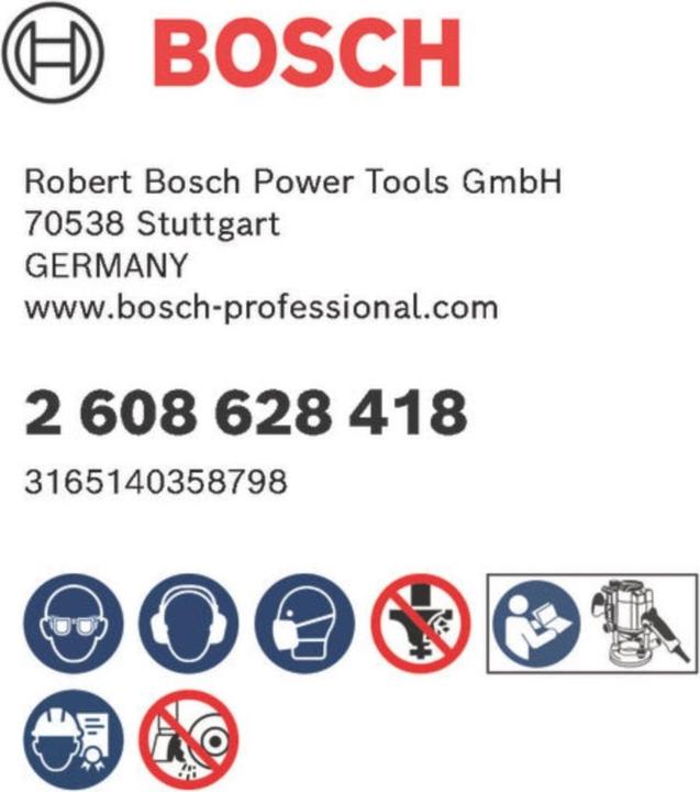 Produktbild Bosch Professional Zubehör Hohlkehlfräser, 1/4-Zoll, R1 6,3 mm, D 12,7 mm, L 9,2 mm, G 40 mm