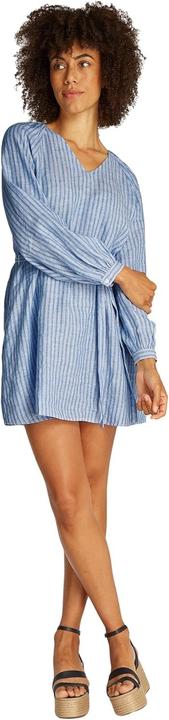 Image du produit Tommy Hilfiger Robe courte à col en V en lin (38)