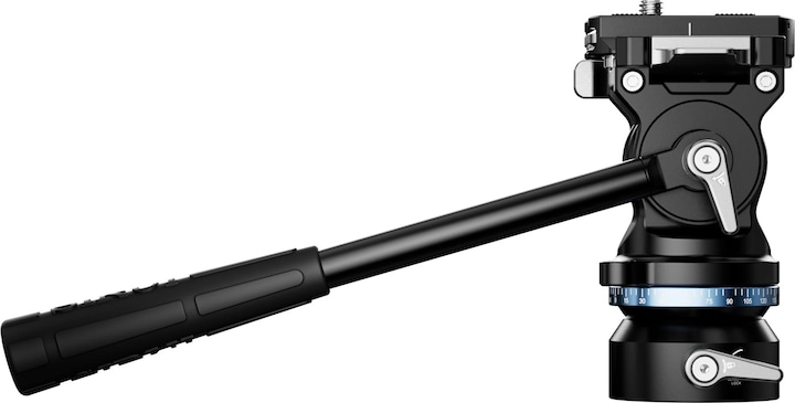 Productafbeelding Sirui KV-10 Mini vloeistof video pan head met Arca Swiss Quick Release en waterpasvoet (Videokop)